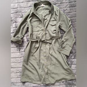 Olive Motherhood Maternity dress in large